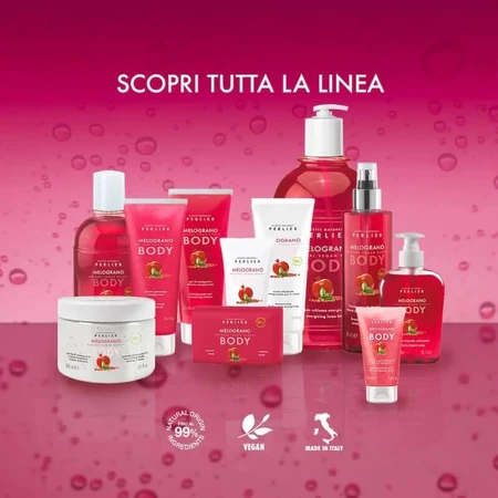 Perlier Pomegranate - Espuma de baño energizante, 3 litros