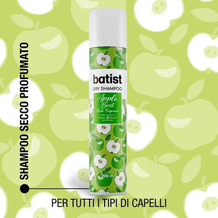 Batist Apple Boost - Geparfumeerde droogshampoo, 200 ml