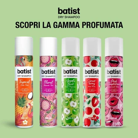 Batist Apple Boost - Geparfumeerde droogshampoo, 200 ml