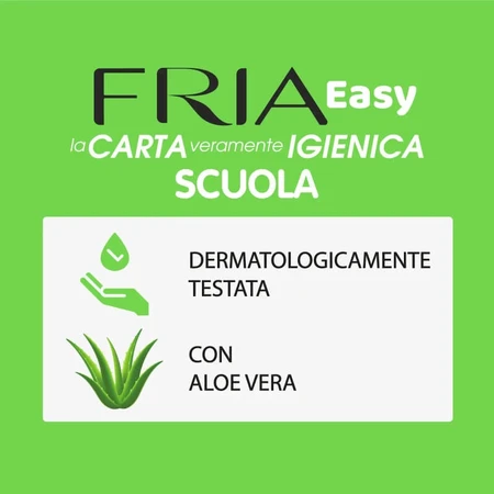 Fria School Toilet Wipes, 12+4 wipes