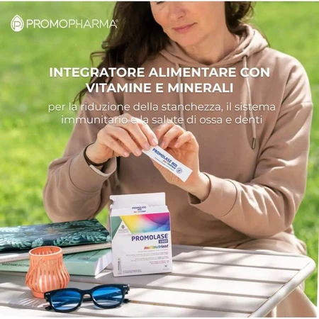 Promolase 1000 Multinutrient, 14 sticks - Complément alimentaire à base de vitamines et de minéraux