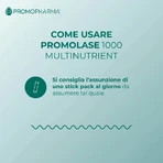 Promolase 1000 Multinutrient, 14 sticks - Complément alimentaire à base de vitamines et de minéraux