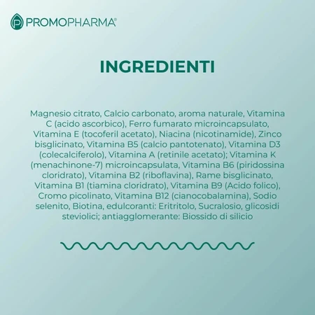Promolase 1000 Multinutrient, 14 sticks - Complément alimentaire à base de vitamines et de minéraux