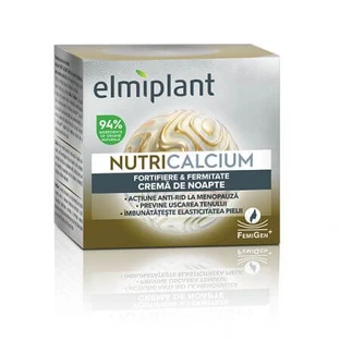 NutriCalcium Crème de nuit raffermissante et fortifiante, 50 ml, Elmiplant