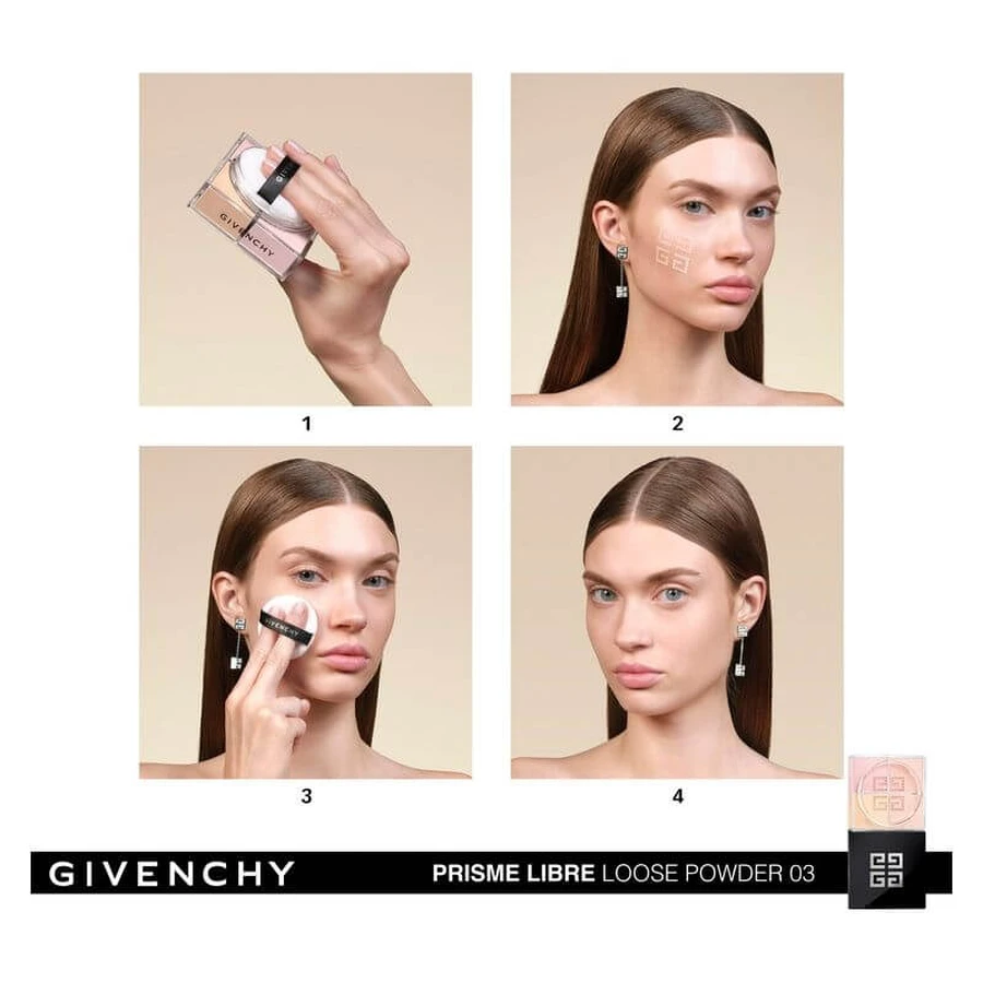 Poudre libre Givenchy Prisme Libre 4 couleurs - N° 03 Voile Rosé