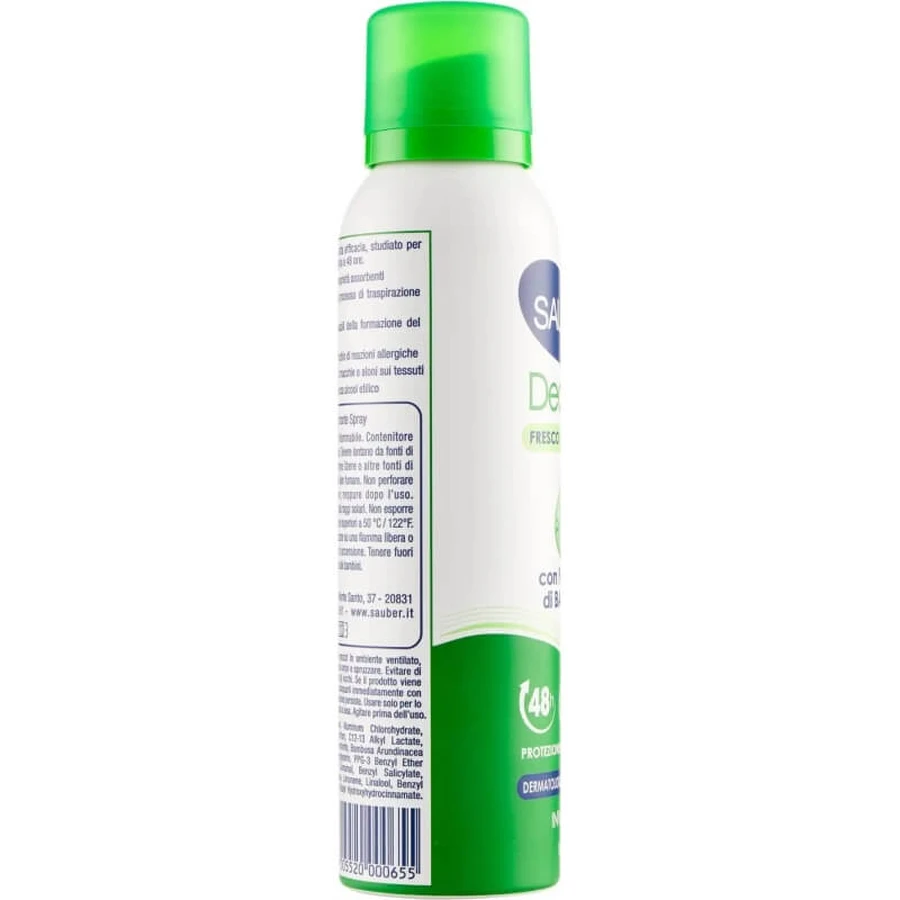 Sauber Deodry Fresh &amp; Dry 48h - Déodorant en spray 150 ml