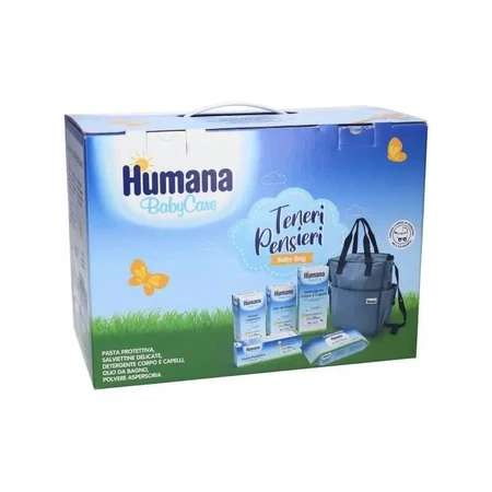 Humana Baby Care : Tender Thoughts - 5 produits de soins pour nouveau-nés dans un sac tout équipé