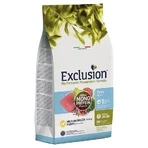 Exclusion Mediterraneo Noble Grain Monoprotein Tuna - Pienso completo para cachorros de tamaño mediano, 3 kg