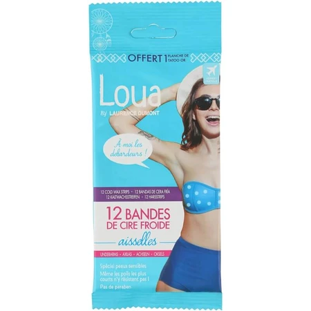Loua 12 Underarm Hair Removal Strips
