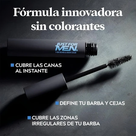 Just for Men Instant Gray Touch-Up voor baarden en wenkbrauwen - Middenbruin
