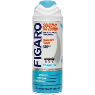 Figaro Alkoholfreier Rasierschaum für empfindliche Haut, 400 ml