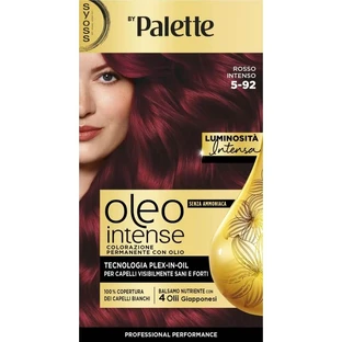 Syoss Oleo Intense Hair Color - Permanent Hair Color No. 5-92 Deep Red