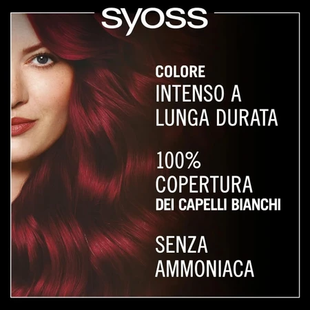 Syoss Oleo Intense Hair Color - Permanent Hair Color No. 5-92 Deep Red