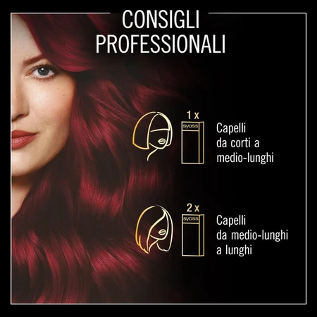 Syoss Oleo Intense Hair Color - Permanent Hair Color No. 5-92 Deep Red
