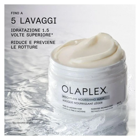 Olaplex Weightless Nourishing Mask – Volumen- und Feuchtigkeitsmaske für feines bis mitteldickes Haar, 200 ml