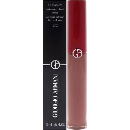 Giorgio Armani Lip Maestro - Fluweelzachte, matte vloeibare lippenstift nr. 202 Caffè