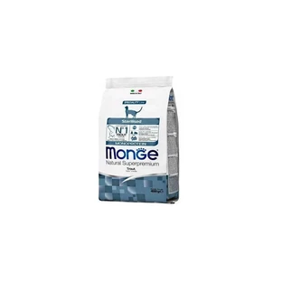 Monge Trucha Esterilizada Monoproteica - Pienso para gatos esterilizados, 400 g