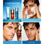 Clarins Exfoliating Cleanser - Zachte, zuiverende gezichtsscrub voor mannen, 125 ml