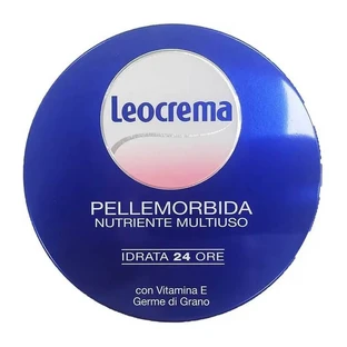 Leocrema Pellemorbida Crème nourrissante polyvalente - Crème pour le visage enrichie en vitamines, 150 ml