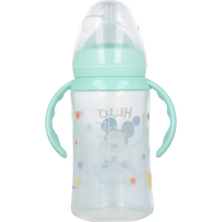 Stor Disney Baby Mickey Mouse - Fles van 360 ml met siliconen handvatten