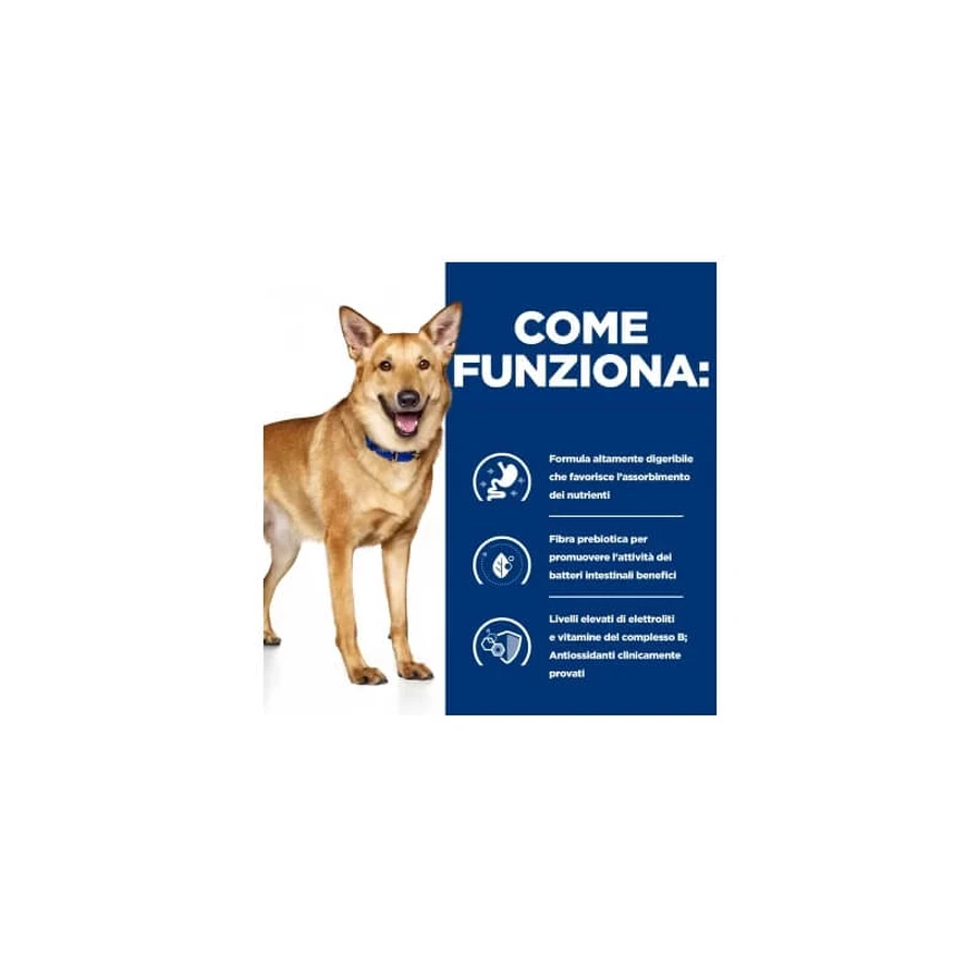 Hill's Prescription Diet i/d Kippen- en groentestoofpotje - Hondenvoer voor puppy's en volwassen honden ter ondersteuning van de spijsvertering, 354 g
