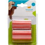 Ferplast Pa 6720 - 42 nylon afvalzakjes, geschikt voor de zakhouder, 14 x 31,5 cm