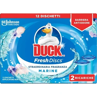 Duck Fresh Discs – 12 duftende Gel-Scheiben für die Toilette, verschiedene Duftnoten