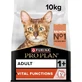 Purina Pro Plan Adult 1+ Vital Functions Salmón - Alimento completo para gatos adultos, 10 kg