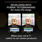 Purina Pro Plan Adult 1+ Vital Functions Salmón - Alimento completo para gatos adultos, 10 kg