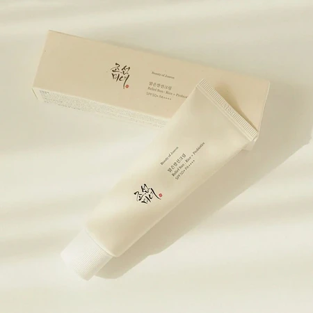 Crema solar con SPF50+ PA++++, extracto de arroz y probióticos, 50 ml, Beauty of Joseon