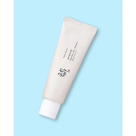 Crema solar con SPF50+ PA++++, extracto de arroz y probióticos, 50 ml, Beauty of Joseon