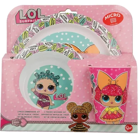 Lol Surprise Feeding Set - 3 pieces