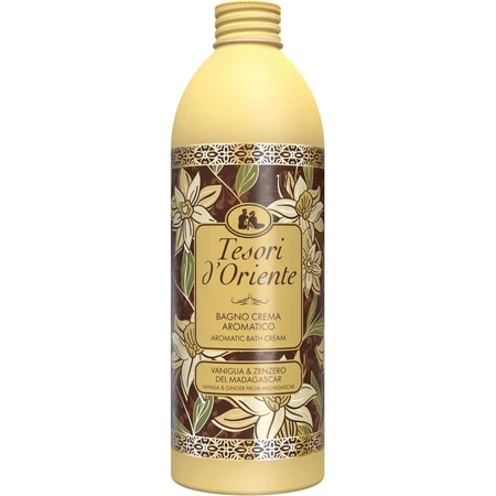 Schatten uit het Oosten: Vanille &amp; Gember uit Madagaskar - Aromatische badcrème, 500 ml