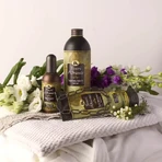 Schatten uit het Oosten: Vanille &amp; Gember uit Madagaskar - Aromatische badcrème, 500 ml