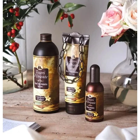 Schatten uit het Oosten: Vanille &amp; Gember uit Madagaskar - Aromatische badcrème, 500 ml