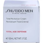 Shiseido Men - Crema Total Revitalizer - Crema revitalizante antiarrugas para hombre, 50 ml