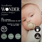 Suavinex Wonder - Chupete de silicona azul para bebés de 6 a 18 meses