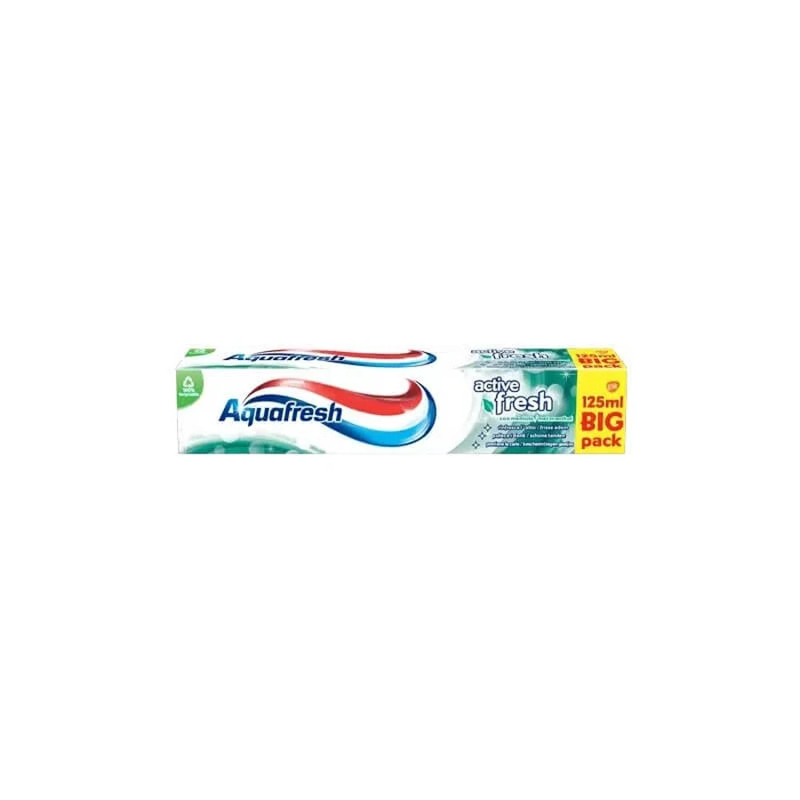 Aquafresh Active Fresh – Erfrischende Zahnpasta, 125 ml