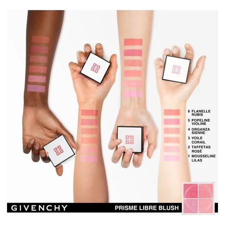 Colorete en polvo suelto Prisme Libre de Givenchy, n.º 04 Organza Sienne