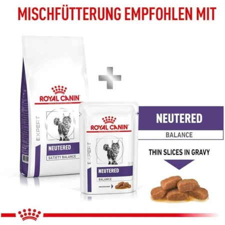 Royal Canin Expert Neutered Satiety Balance - Dry Food for Neutered Cats Up to 7 Years Old, 3.5 kg