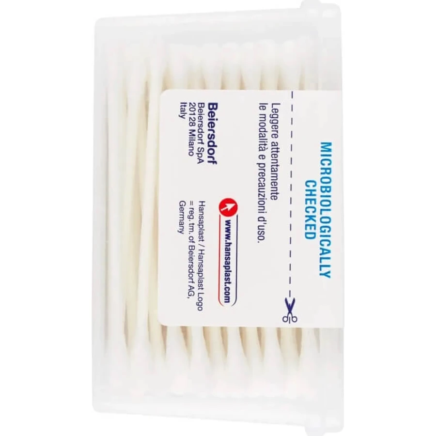 Hansaplast 200 biodegradable cotton swabs