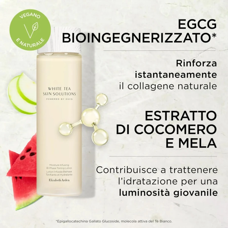 Elizabeth Arden White Tea Skin Solutions Vochtinbrengende tweefasige toninglotion - Gezichtstoner 125 ml