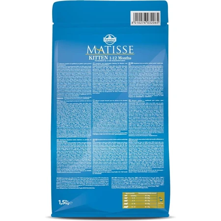 Farmina Matisse Kitten - Compleet voer voor kittens, 1,5 kg