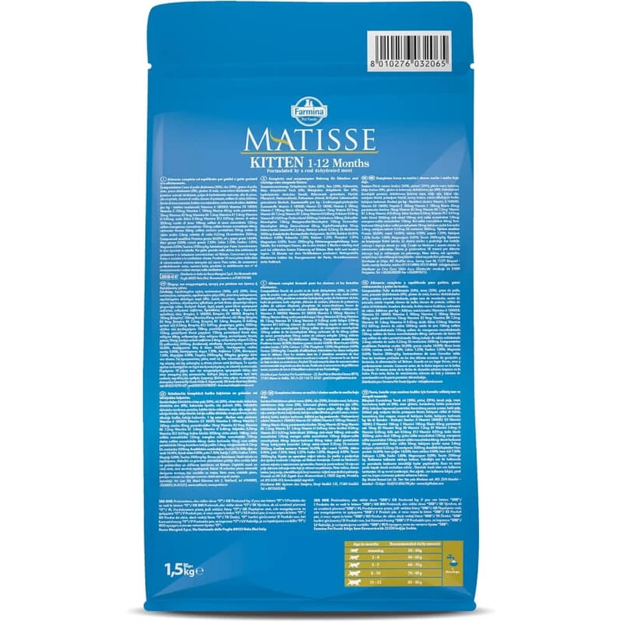 Farmina Matisse Kitten - Compleet voer voor kittens, 1,5 kg
