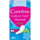 Carefree Cotton Feel Normal Aloe - 32 salvaslips