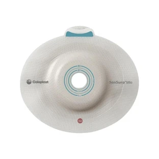 Sensura Mio Convex Deep - Plaque adhésive convexe n° 16951, rebord de 50 mm, trou de 15 à 30 mm