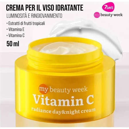 7days Krem nawilżający z witaminą C, 50 ml: ceny i cechy