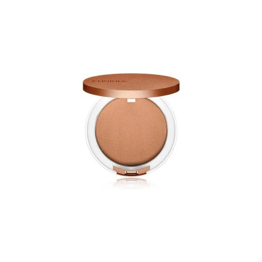 Polvos bronceadores compactos True Bronze de Clinique - Tono n.º 02 Sunkissed
