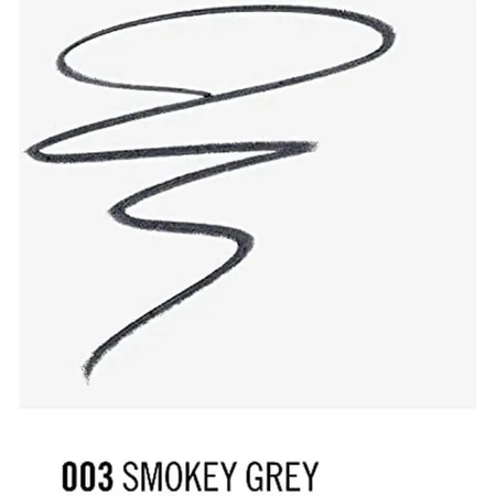 Rimmel Scandaleyes Exaggerate - Lápiz de ojos retráctil resistente al agua n.º 003 Smokey Grey