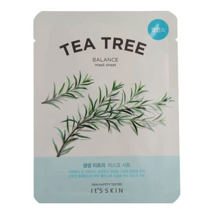 It's Skin Tea Tree - Masque en tissu hydratant, apaisant et revitalisant, 18 g